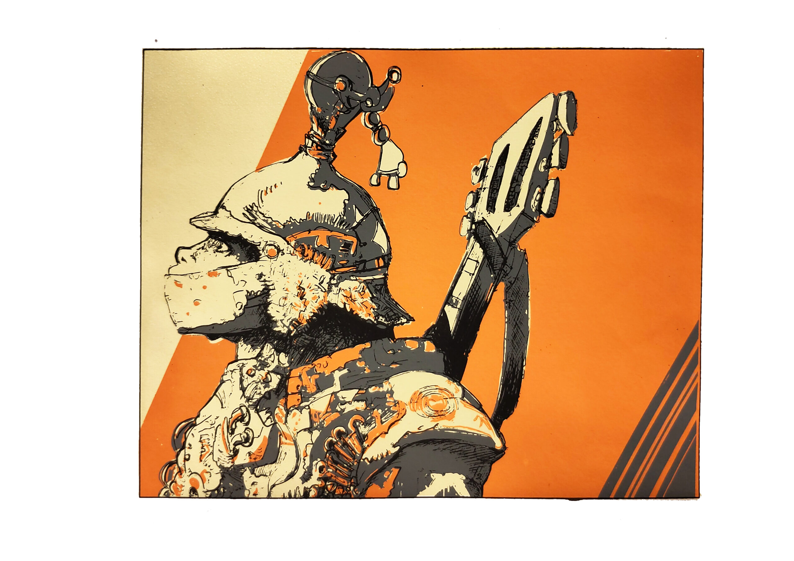 Testa di zucca serigrafia